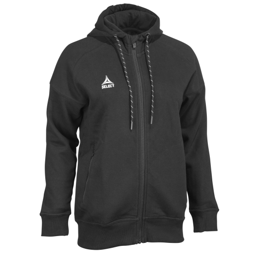 Толстовка SELECT Oxford v25 zip hoodie women Black
